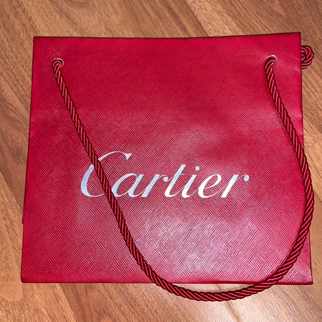 Cartier Paper Shopping Bag